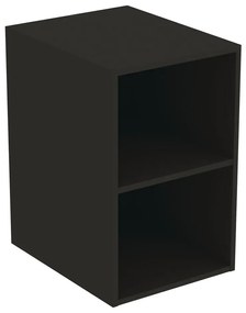 Antracytowa niska wisząca szafka łazienkowa 40x63 cm i.Life B – Ideal Standard