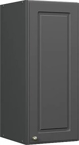 Szafka ścienna anthrazit-gold landhaus 30x34.1x72 fame-line