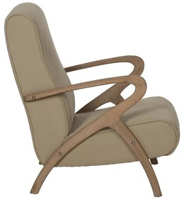 Beżowy fotel Weave – Ixia
