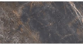 Mexen Visby Black gres szkliwiony rekt. G1, płytka podłogowo-ścienna 120 x 60 cm, carving - TL428-120-060-02