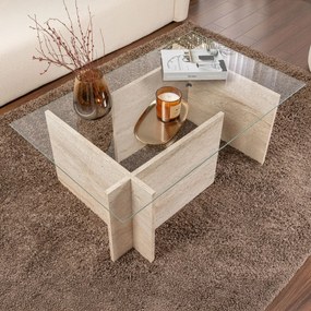 Stolik konferencyjny Vetrino Travertine
