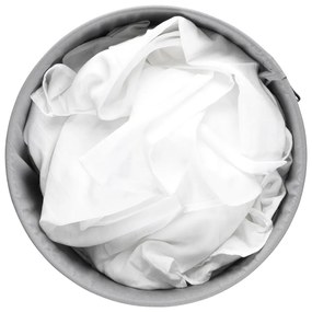 Biały metalowy kosz na pranie 60 l – Brabantia