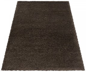 Dywan shaggy Fluffy Super Soft brązowy 60 cm x 110 cm