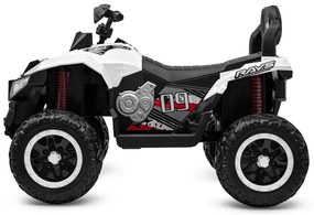 Baby Mix Czterokołowiec elektryczny dla dzieci Rave 4 x 4, biały