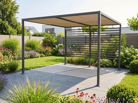 Pergola tarasowa alluminiowa PRATTO