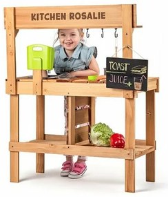 Woody Kuchenka ogrodowa dla dzieci Rosalie, 77 x 95 x 34 cm