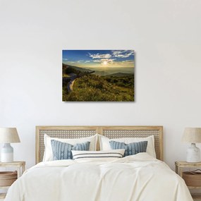 Obraz na szkle - Widok na otoczenie (70x50 cm)