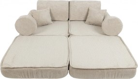 Pocket sofa plus aesthetic ecru - meowbaby®
