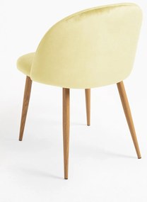 Zestaw 4 krzese aksamitnych Vint