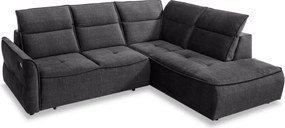 Narożnik MURILLO L z elektryczną regulacją siedziska Prawostronny w tkaninie VOGUE 16 WERSAL