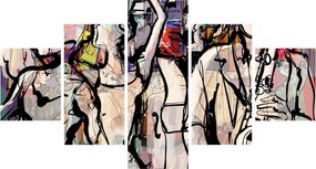 Obraz - Jazzowa noc (125x70 cm)
