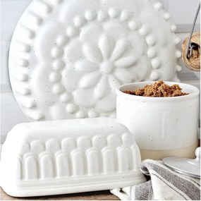 Białe naczynie do zapiekania z kamionki Casafina Fattoria, 790 ml