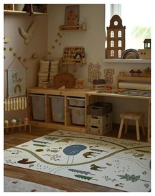 Kremowy dziecięcy dywan do zabawy 123x180 cm Little Forest – Nattiot