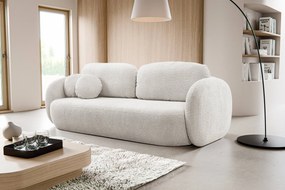Masseno Sofa AMICO z funkcją spania i pojemnikiem na pościel, Rozkładana sofa - Jasnoszary, ABRIAMO 5