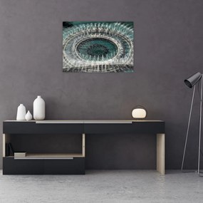 Obraz na szkle fontanny (70x50 cm)