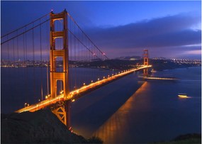 Obraz na szkle - Most Golden Gate (70x50 cm)