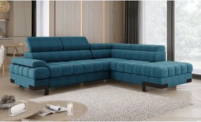 Narożnik SELVA L z funkcją spania i pojemnikiem AUSTIN 14 WERSAL