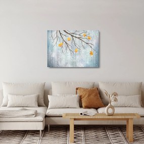 Obraz na szkle - Deszczowa jesień (70x50 cm)