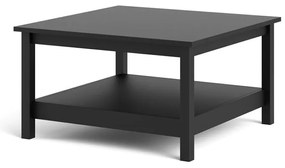 Czarny stolik 81x81 cm Madrid – Tvilum