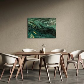 Obraz - Zielony marmur (70x50 cm)