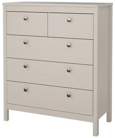 Szarobeżowa komoda 82x99x38 cm Madrid – Tvilum