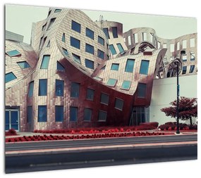 Obraz - budynek architektoniczny (70x50 cm)