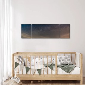 Obraz nocnego nieba (170x50 cm)