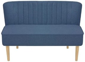 Romantyczna sofa Shelly - niebieska