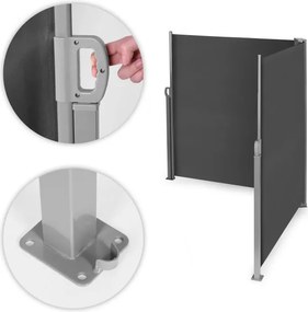 Podwójna markiza tarasowa 3x3x1,8 m - roleta, parawan ogrodowy AW-012