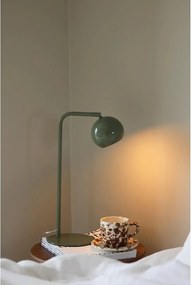 Zielona lampa stołowa z metalowym kloszem (wysokość 39,5 cm) Pop – Markslöjd