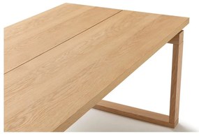 Stół z blatem w dekorze dębu 100x220 cm Rina – Marckeric