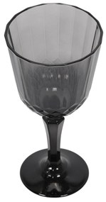 Kieliszek na wino z szarego szkła, 310 ml