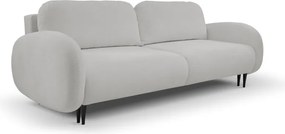 Sofa SOFT z funkcja spania i pojemnikiem JASNY SZARY RUN AGAIN 80