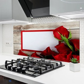 Panel Szklany Bukiet Klasycznych Róż