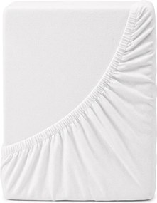 4Home prześcieradło jersey Ideal biały, 100 x 200 cm