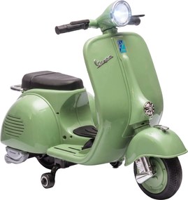AIYAPLAY Elektryczny motocykl dla dzieci 6 V z kółkami podporowymi, akumulatorem litowym, Softstart, muzyką, USB, reflektorem, klaksonem | Aosom PL
