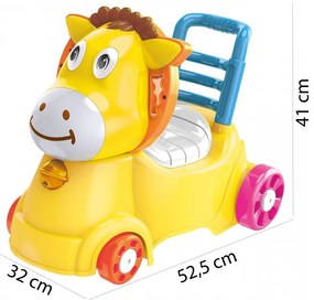 Woopie baby chodzik jeździk nocnik 3w1 osiołek
