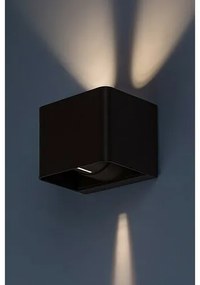 Rabalux 77169 zewnętrzna lampa ścienna LEDHallstatt, 10 W, brązowa