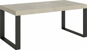 Stół rozkładany 140/244x90 cm Tecno Premium nogi kaszmirowe antracytowe