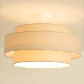 Brilagi - Przysufitowy żyrandol RESNA 1xE27/60W/230V śr. 40 cm beżowy