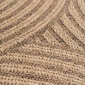 Brązowy dywan odpowiedni na zewnątrz 120x170 cm Timber 1401 – Ayyildiz Carpets