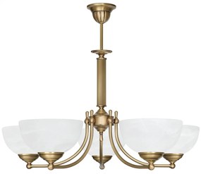 Klasyczny żyrandol mosiężny V-S5A