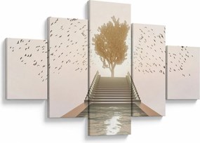 Obraz - Most do nieznanego (125x70 cm)