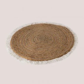 Podkładka Z Naturalnego Juty Lida Miel & Ø58 Cm - Sklum