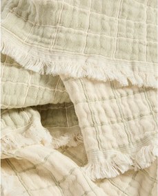 Jasnozielony koc dziecięcy żakardowy 130x170 cm Tivaro – Kave Home