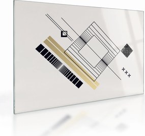 Obraz na szkle - Kształty geometryczne N⁰6 (70x50 cm)