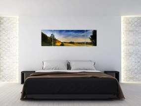 Obraz - Górska łąka (170x50 cm)