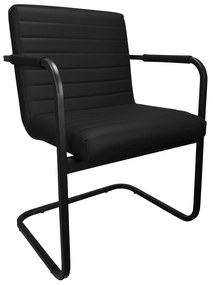 Krzesło konferencyjne SWING stelaż czarny D1