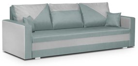 Kanapa sofa 3 os z funkcją spania ASTO1 Miętowy/Kremowy