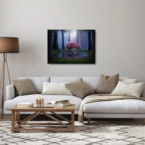 Obraz na szkle - Magiczna noc (70x50 cm)